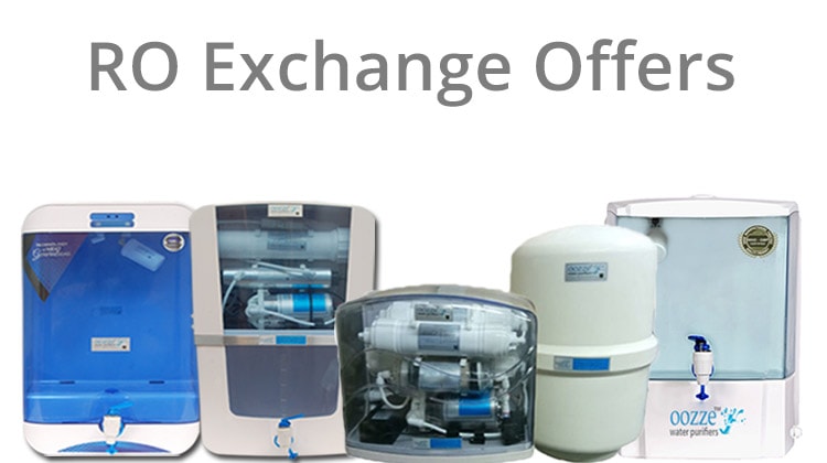 Exchange your Old Water Purifier for New Oozze Alkaline Water Purifiers